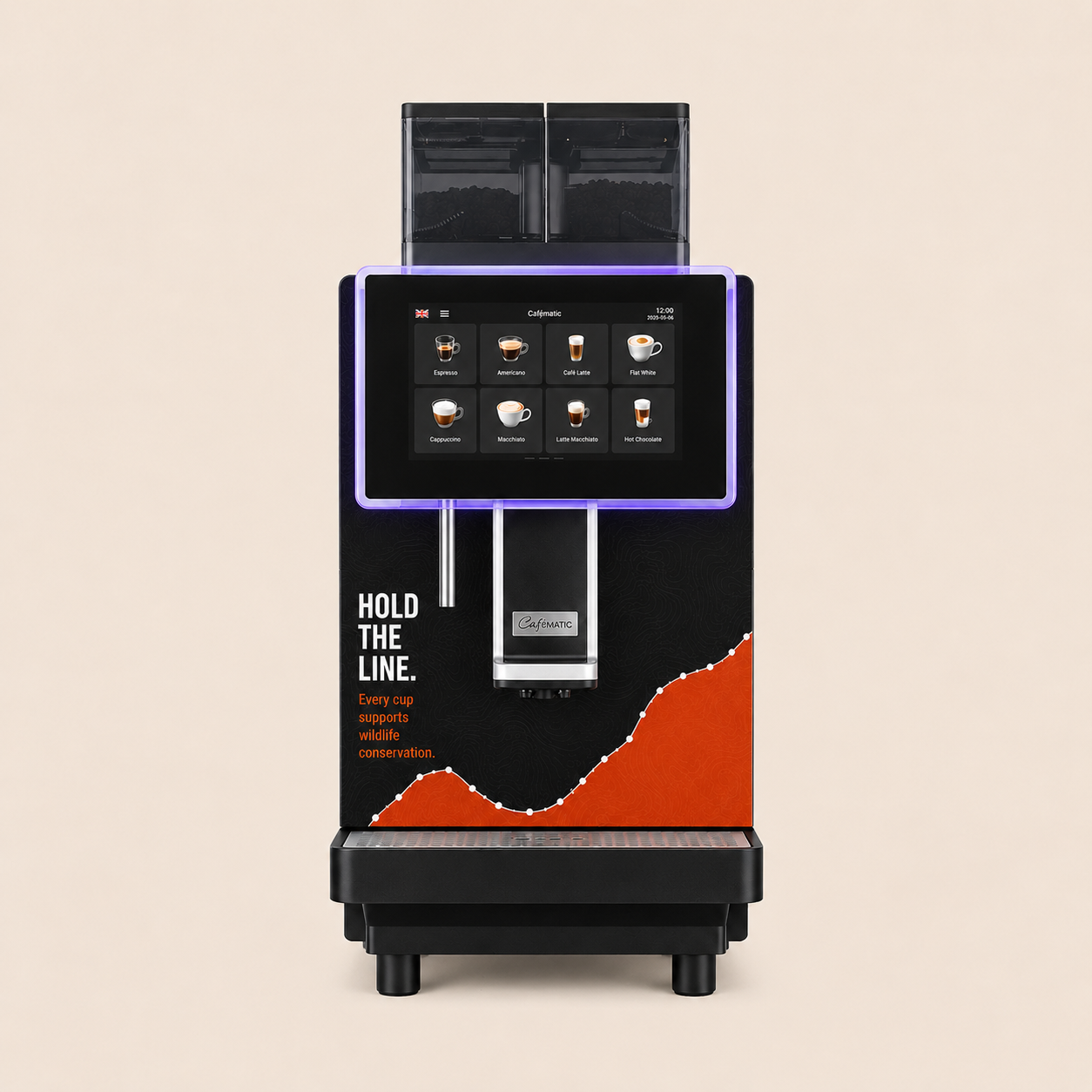 CaféMatic 8 in Hold The Line livery