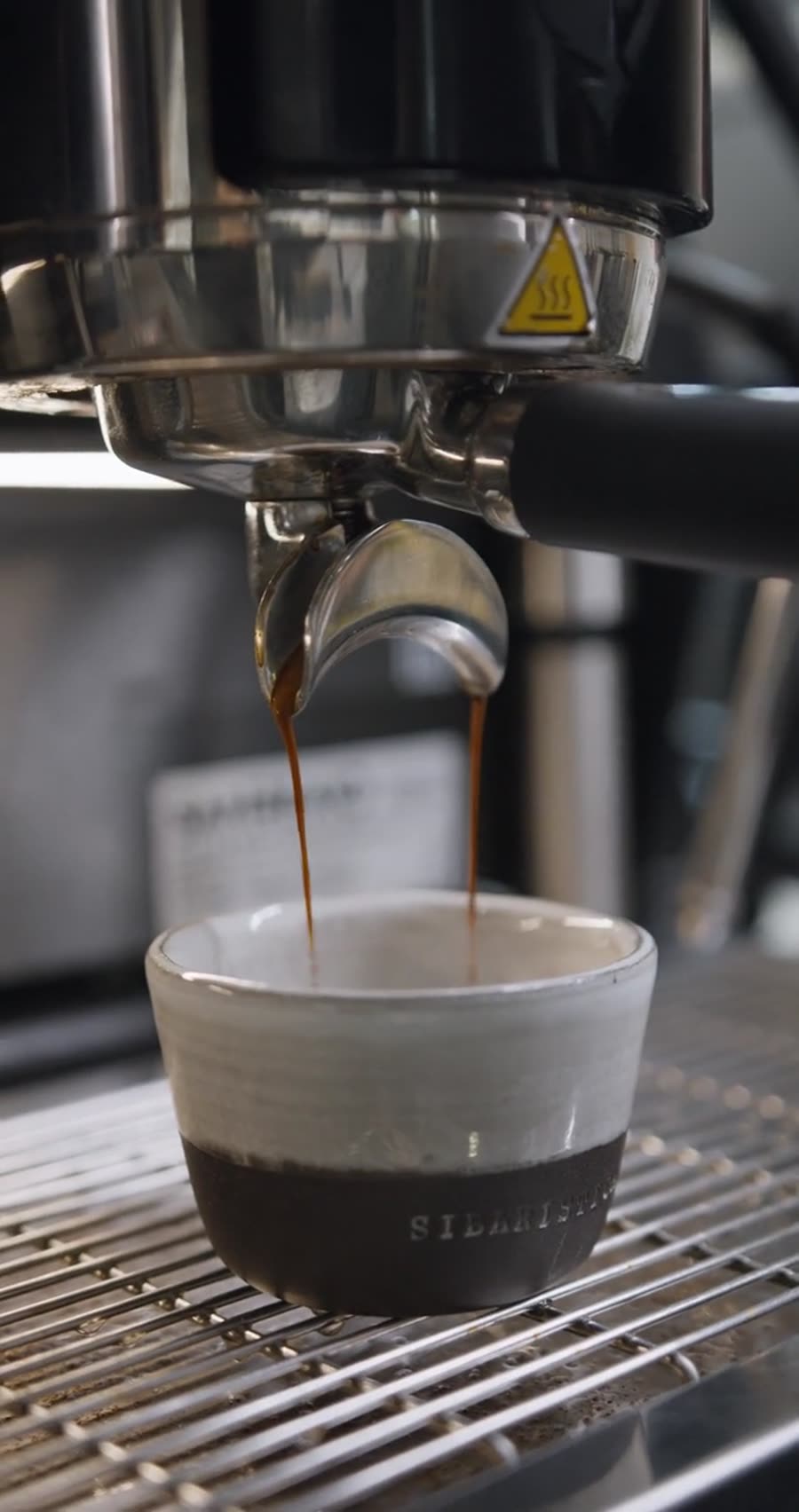 Coffee being poured at a NoFilter counter